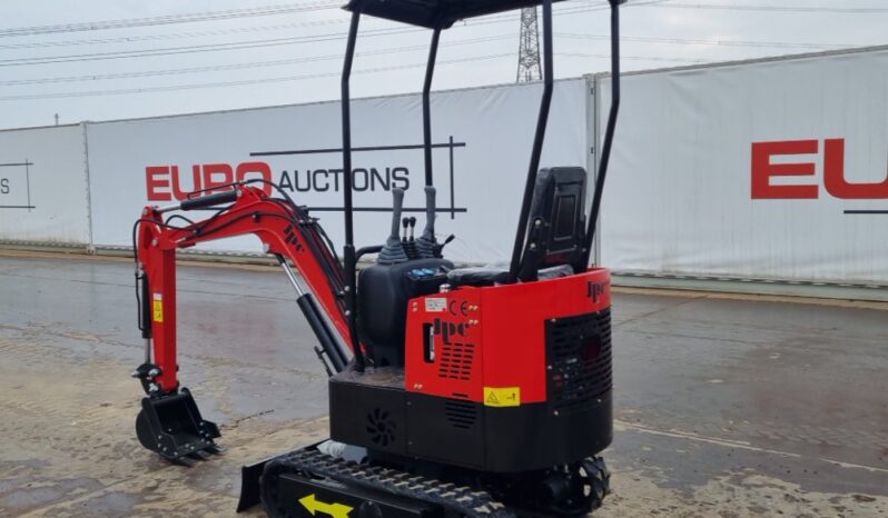 Unused 2024 JPC HT12 Micro Excavators For Auction: Leeds – 5th, 6th, 7th & 8th March 2025 @ 8:00am full