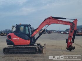 2018 Kubota KX080-4A 6 Ton+ Excavators For Auction: Leeds – 5th, 6th, 7th & 8th March 2025 @ 8:00am full