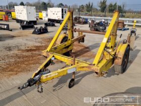 Seb International Single Axle Cable Reel Trailer Plant Trailers For Auction: Leeds – 5th, 6th, 7th & 8th March 2025 @ 8:00am