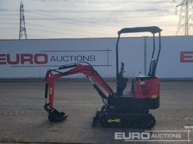 Unused 2024 JPC HT12 Micro Excavators For Auction: Leeds – 5th, 6th, 7th & 8th March 2025 @ 8:00am full