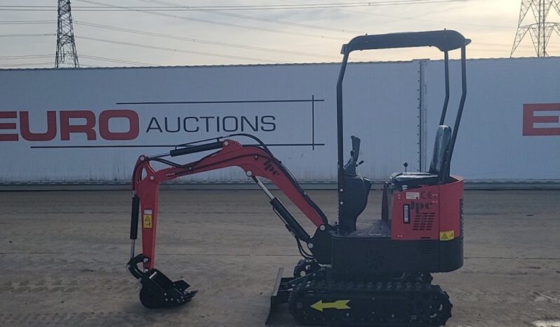 Unused 2024 JPC HT12 Micro Excavators For Auction: Leeds – 5th, 6th, 7th & 8th March 2025 @ 8:00am full