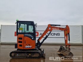 2021 Hitachi ZX26U-6 CLR Mini Excavators For Auction: Dromore – 21st & 22nd February 2025 @ 9:00am For Auction on 2025-02-22 full