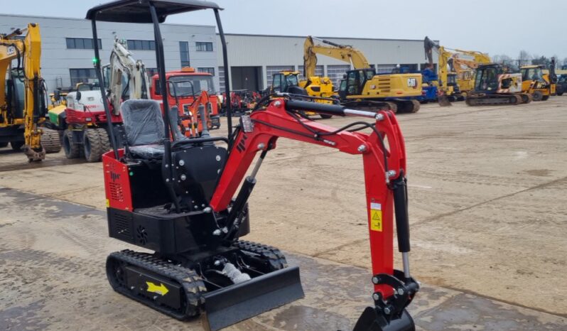 Unused 2024 JPC HT12 Micro Excavators For Auction: Leeds – 5th, 6th, 7th & 8th March 2025 @ 8:00am full