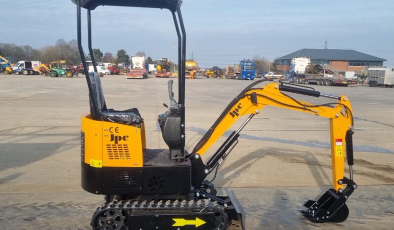 Unused 2024 JPC HT12 Micro Excavators For Auction: Leeds – 5th, 6th, 7th & 8th March 2025 @ 8:00am full