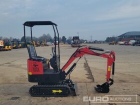 Unused 2024 JPC HT12 Micro Excavators For Auction: Leeds – 5th, 6th, 7th & 8th March 2025 @ 8:00am full