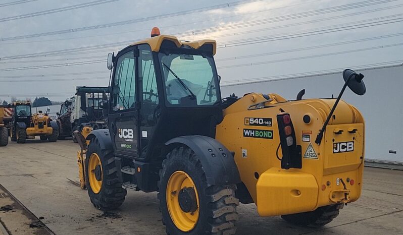 2017 JCB 540-140 Hi Viz Telehandlers For Auction: Leeds – 5th, 6th, 7th & 8th March 2025 @ 8:00am full