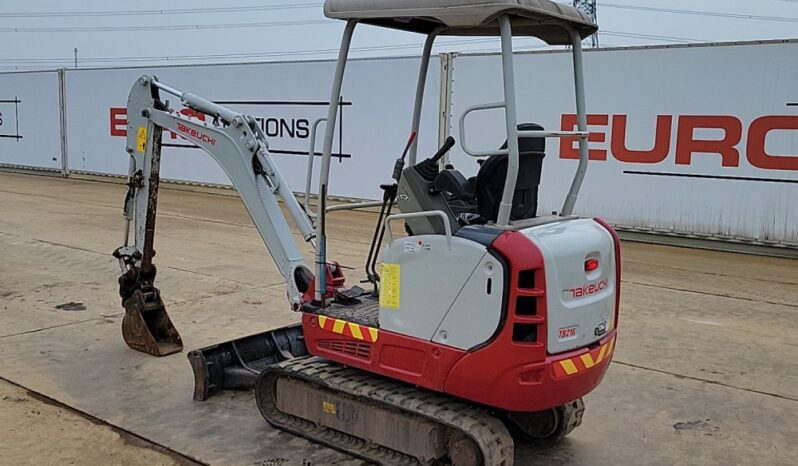 2021 Takeuchi TB216 Mini Excavators For Auction: Leeds – 5th, 6th, 7th & 8th March 2025 @ 8:00am full