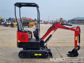 Unused 2024 JPC HT12 Micro Excavators For Auction: Leeds – 5th, 6th, 7th & 8th March 2025 @ 8:00am full