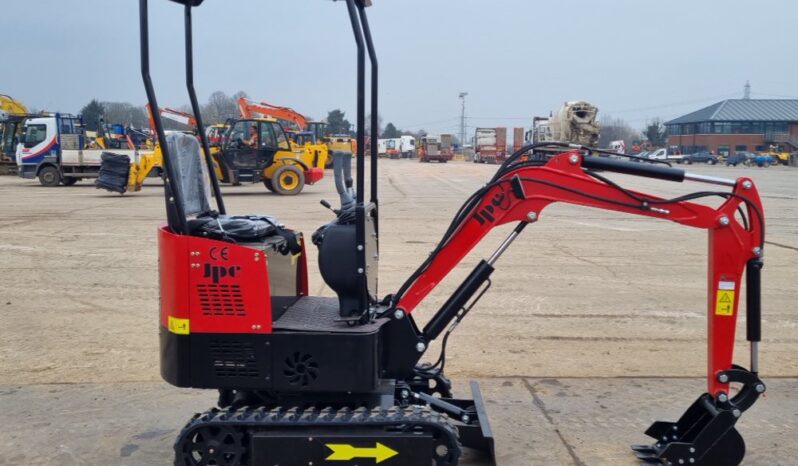 Unused 2024 JPC HT12 Micro Excavators For Auction: Leeds – 5th, 6th, 7th & 8th March 2025 @ 8:00am full