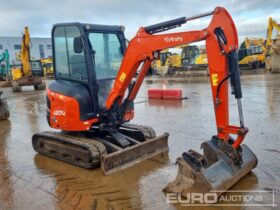 2020 Kubota U27-4 Mini Excavators For Auction: Leeds – 5th, 6th, 7th & 8th March 2025 @ 8:00am full