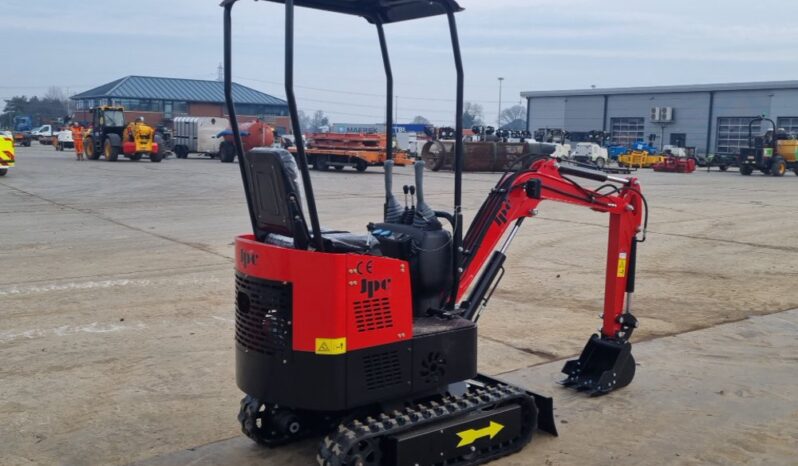 Unused 2024 JPC HT12 Micro Excavators For Auction: Leeds – 5th, 6th, 7th & 8th March 2025 @ 8:00am full