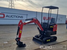 Unused 2024 JPC HT12 Micro Excavators For Auction: Leeds – 5th, 6th, 7th & 8th March 2025 @ 8:00am