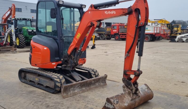 2016 Kubota U27-4 Mini Excavators For Auction: Leeds – 5th, 6th, 7th & 8th March 2025 @ 8:00am full