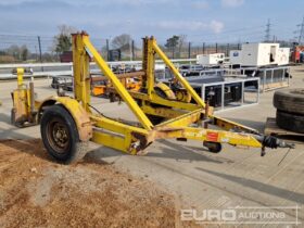 Seb International Single Axle Cable Reel Trailer Plant Trailers For Auction: Leeds – 5th, 6th, 7th & 8th March 2025 @ 8:00am full