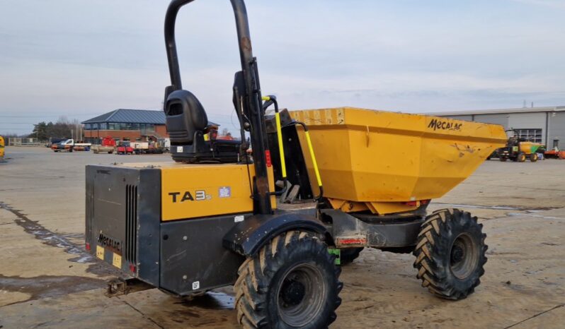 Mecalac TA3S Site Dumpers For Auction: Leeds – 5th, 6th, 7th & 8th March 2025 @ 8:00am full