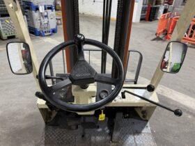 Nissan 15 2W330 Twin Mast Counter Balance Forklift Truck For Auction on 2025-02-26 full