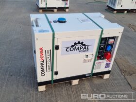 Unused 2024 Compal Power VG-R110 Generators For Auction: Leeds – 5th, 6th, 7th & 8th March 2025 @ 8:00am full