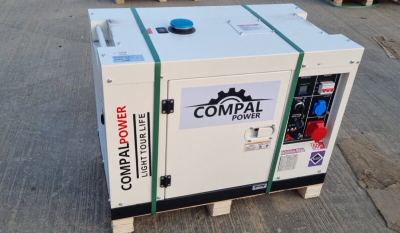 Unused 2024 Compal Power VG-R110 Generators For Auction: Leeds – 5th, 6th, 7th & 8th March 2025 @ 8:00am full