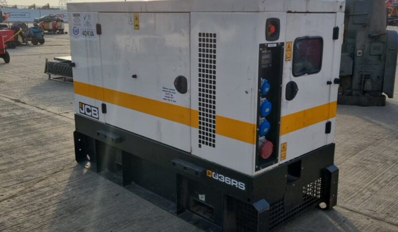 2019 JCB G36RS Generators For Auction: Leeds – 5th, 6th, 7th & 8th March 2025 @ 8:00am full