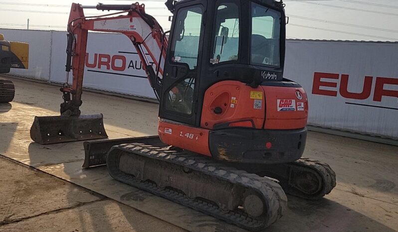 2016 Kubota U48-4 Mini Excavators For Auction: Leeds – 5th, 6th, 7th & 8th March 2025 @ 8:00am full