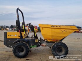 Mecalac TA3S Site Dumpers For Auction: Leeds – 5th, 6th, 7th & 8th March 2025 @ 8:00am full