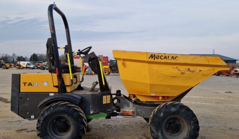 Mecalac TA3S Site Dumpers For Auction: Leeds – 5th, 6th, 7th & 8th March 2025 @ 8:00am full