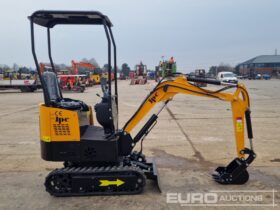 Unused 2024 JPC HT12 Micro Excavators For Auction: Leeds – 5th, 6th, 7th & 8th March 2025 @ 8:00am full