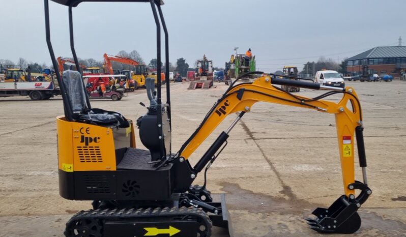 Unused 2024 JPC HT12 Micro Excavators For Auction: Leeds – 5th, 6th, 7th & 8th March 2025 @ 8:00am full