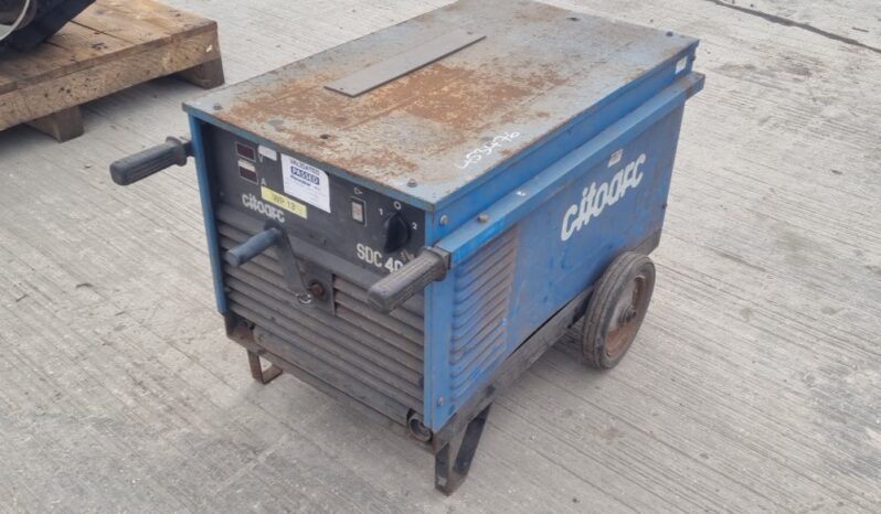 Citoarc SDC 400 Generators For Auction: Leeds – 5th, 6th, 7th & 8th March 2025 @ 8:00am full