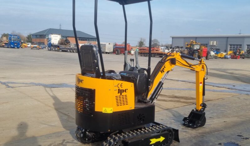 Unused 2024 JPC HT12 Micro Excavators For Auction: Leeds – 5th, 6th, 7th & 8th March 2025 @ 8:00am full