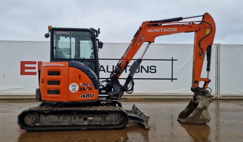 2014 Hitachi ZX48U-5A CLR Mini Excavators For Auction: Dromore – 21st & 22nd February 2025 @ 9:00am For Auction on 2025-02-22 full