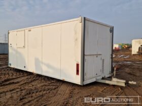 AJC All In One Twin Axle Welfare Unit, 3.75kVA Generator, W/C (Cannot Be Reconsigned) Containers For Auction: Leeds – 5th, 6th, 7th & 8th March 2025 @ 8:00am full