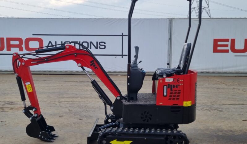 Unused 2024 JPC HT12 Micro Excavators For Auction: Leeds – 5th, 6th, 7th & 8th March 2025 @ 8:00am full