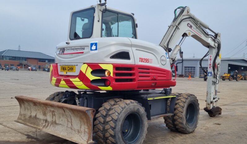 2014 Takeuchi TB295W Wheeled Excavators For Auction: Leeds – 5th, 6th, 7th & 8th March 2025 @ 8:00am full