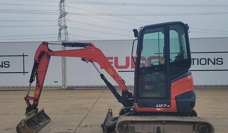 2017 Kubota U27-4 Mini Excavators For Auction: Leeds – 5th, 6th, 7th & 8th March 2025 @ 8:00am full