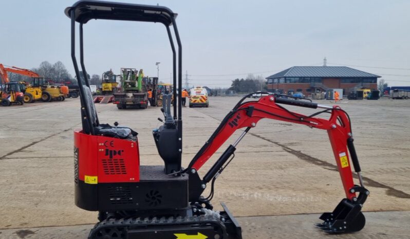 Unused 2024 JPC HT12 Micro Excavators For Auction: Leeds – 5th, 6th, 7th & 8th March 2025 @ 8:00am full