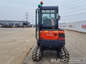 2016 Kubota U27-4 Mini Excavators For Auction: Leeds – 5th, 6th, 7th & 8th March 2025 @ 8:00am full