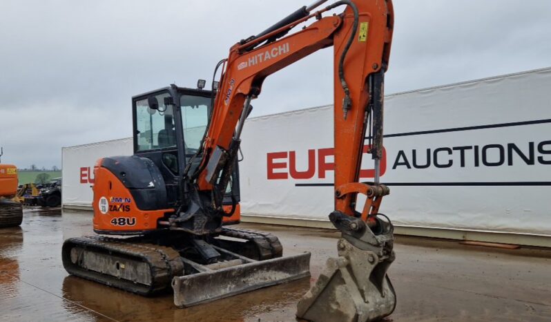 2014 Hitachi ZX48U-5A CLR Mini Excavators For Auction: Dromore – 21st & 22nd February 2025 @ 9:00am For Auction on 2025-02-22 full