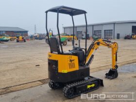 Unused 2024 JPC HT12 Micro Excavators For Auction: Leeds – 5th, 6th, 7th & 8th March 2025 @ 8:00am full