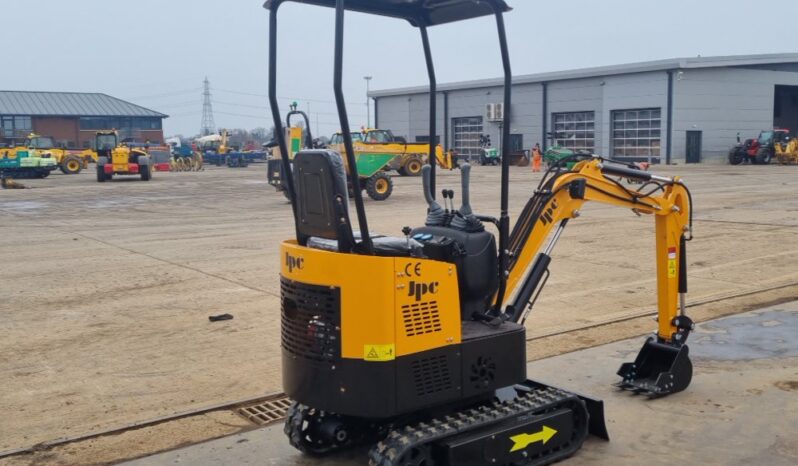 Unused 2024 JPC HT12 Micro Excavators For Auction: Leeds – 5th, 6th, 7th & 8th March 2025 @ 8:00am full