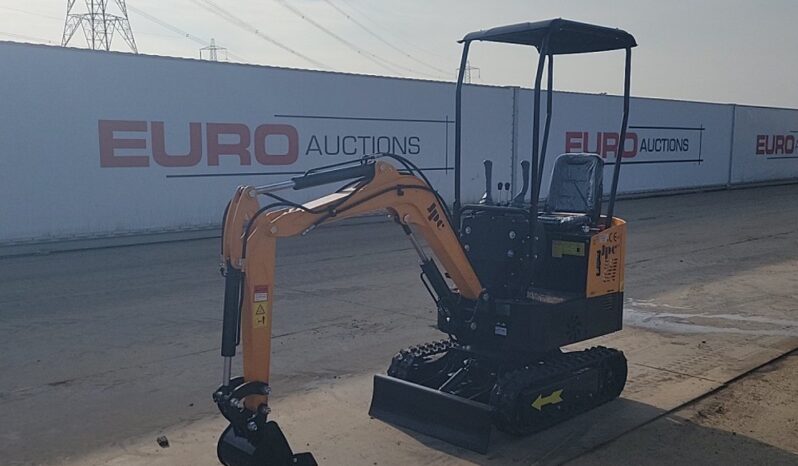 Unused 2024 JPC HT12 Micro Excavators For Auction: Leeds – 5th, 6th, 7th & 8th March 2025 @ 8:00am