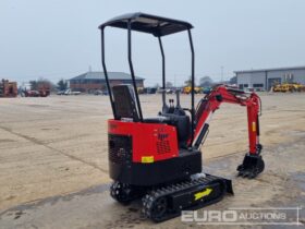 Unused 2024 JPC HT12 Micro Excavators For Auction: Leeds – 5th, 6th, 7th & 8th March 2025 @ 8:00am full