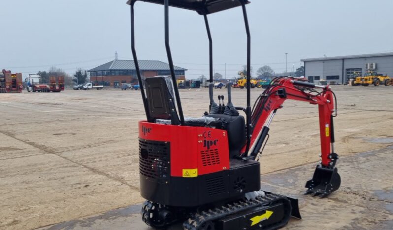 Unused 2024 JPC HT12 Micro Excavators For Auction: Leeds – 5th, 6th, 7th & 8th March 2025 @ 8:00am full