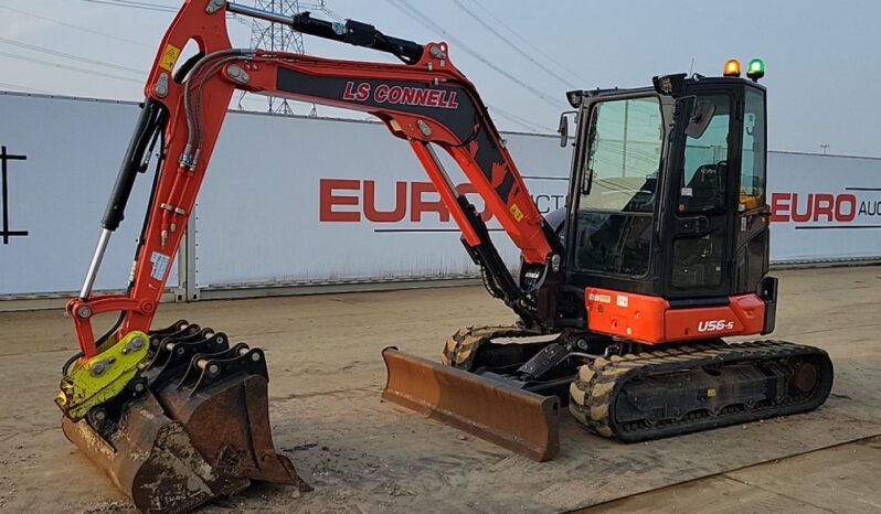 2022 Kubota U56-5 Mini Excavators For Auction: Leeds – 5th, 6th, 7th & 8th March 2025 @ 8:00am full