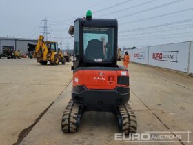 2015 Kubota U27-4 Mini Excavators For Auction: Leeds – 5th, 6th, 7th & 8th March 2025 @ 8:00am full