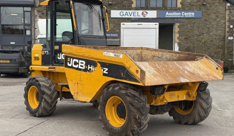 2018 JCB Cabbed Site 7T-1 Front Tip Dumper Truck For Auction on 2025-03-04