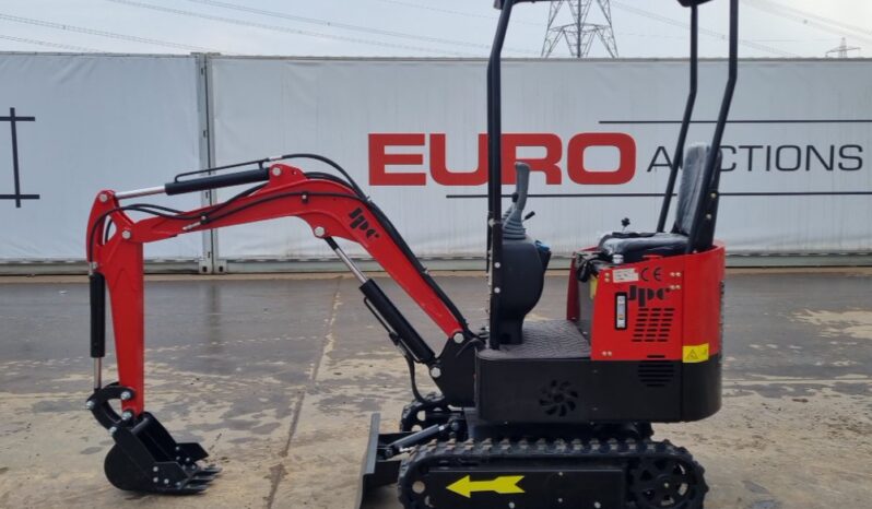 Unused 2024 JPC HT12 Micro Excavators For Auction: Leeds – 5th, 6th, 7th & 8th March 2025 @ 8:00am full