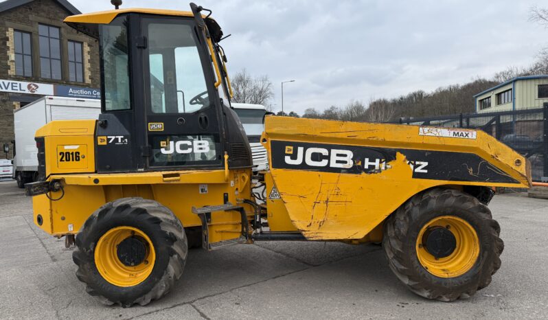 2018 JCB Cabbed Site 7T-1 Front Tip Dumper Truck For Auction on 2025-03-04 full