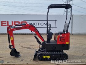 Unused 2024 JPC HT12 Micro Excavators For Auction: Leeds – 5th, 6th, 7th & 8th March 2025 @ 8:00am full