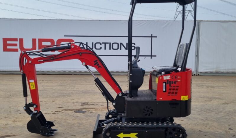 Unused 2024 JPC HT12 Micro Excavators For Auction: Leeds – 5th, 6th, 7th & 8th March 2025 @ 8:00am full